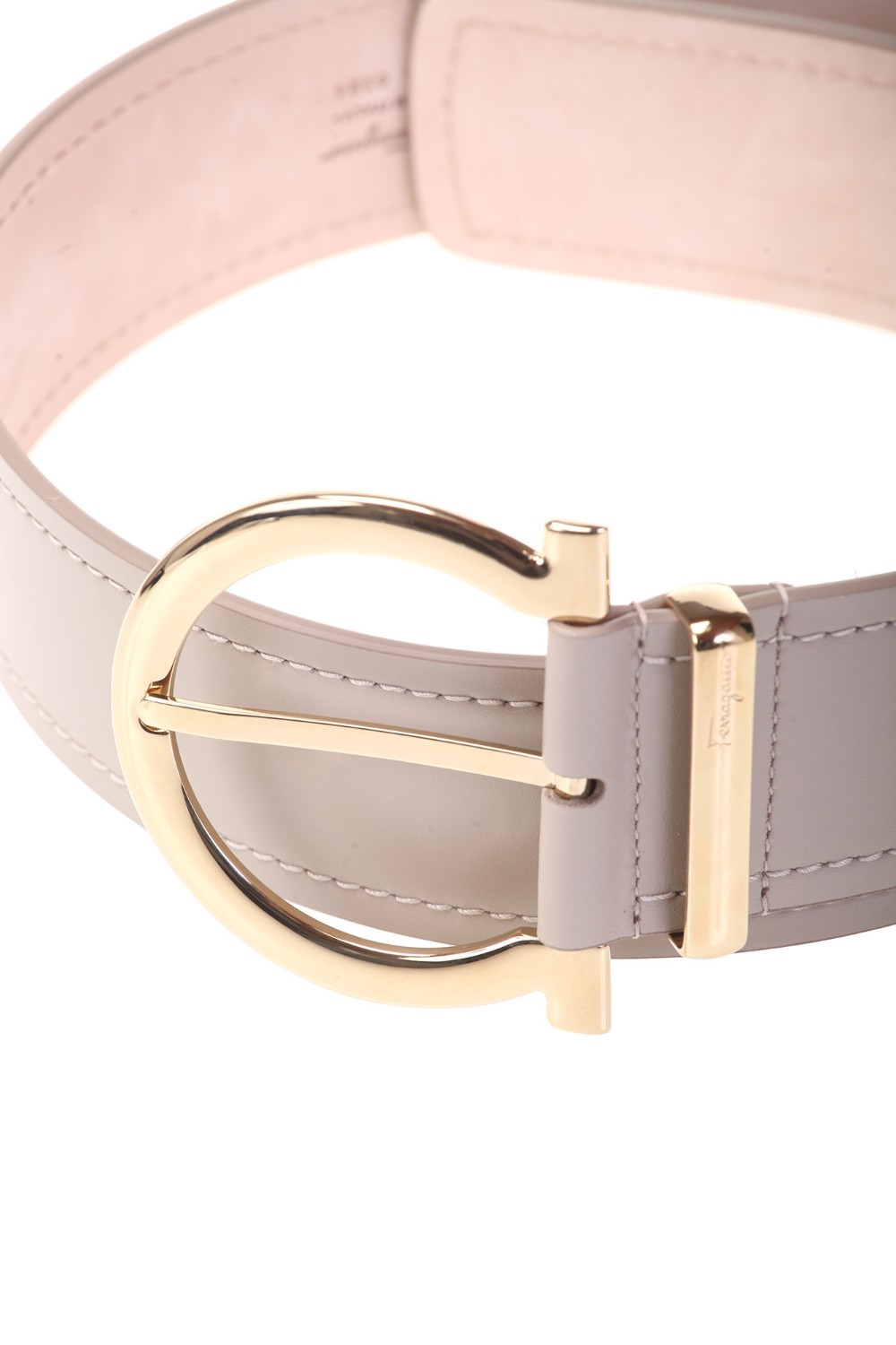 shop SALVATORE FERRAGAMO  Cintura: Salvatore Ferragamo cintura Gancini in pelle di vitello.
Effetto corsetto che disegna la silhouette.
Grande fibbia Gancini in finitura dorata.
Altezza 5,5 cm.
Composizione: 100% pelle di vitello.
Fabbricato in Italia.. 230224 H55-005759473 number 2499588